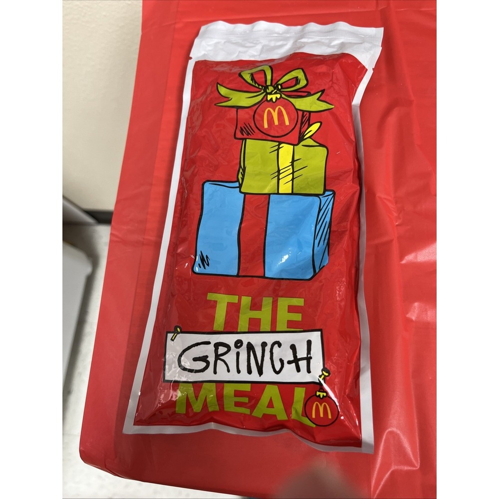 McDonald's 2025 The Grinch Meal Socks NEW SEALED